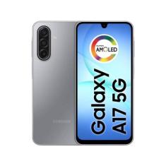 Celular Samsung Galaxy A17 5G com IA, 256GB, 8GB RAM, Câm de 50MP, Tel