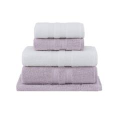 Jogo de Banho Intense Dual Air Buddemeyer Rosa (2Toalhas de Banho + 2Toalhas de Rosto e 1Piso)