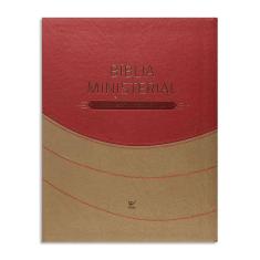 Bíblia Ministerial Nvi - Luxo Vermelho