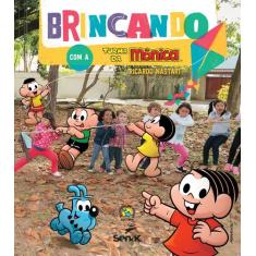 Livro - Brincando com a turma da Mônica