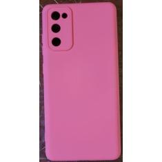 Capa Case Capinha S20 FE Samsung Silicone Aveludado - CC, Vermelho Mar