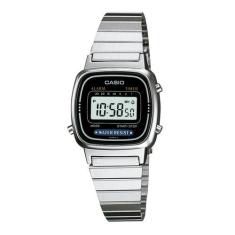Relógio Feminino Casio Vintage Prata Mini LA670WA-1DF, Prata