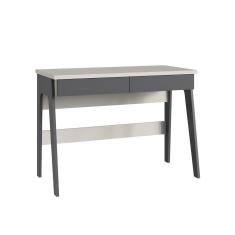 Escrivaninha Para Escritório 104cm Primazzia Grafite/off White