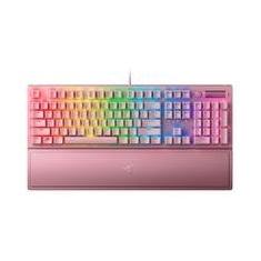 Teclado Mecânico Gamer Razer BlackWidow V3, Chroma, Razer Switch Green, US, Quartz Rosa - RZ03-03541800-R3M1