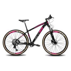 Bicicleta Aro 29 KOG 12V Freios Hidráulicos Toda Absolute, Preto, Rosa