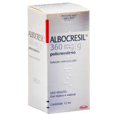 Albocresil Policresuleno 360mg/g Solução 12ml 12ml Solução