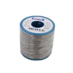 Fio De Solda Estanho Eletrônica 0.5 Mm Rolo 500g Cobix 60x40