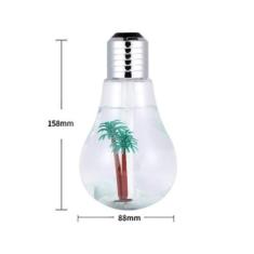 Umidificador Aromatizador De Ar Luminária Formato De Lampada - Wtx Imp