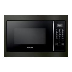 Micro-ondas de Embutir Brastemp Eclipse Collection 32L com 18 Receitas