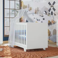 Berço Mini Cama Life Tigus Baby Branco