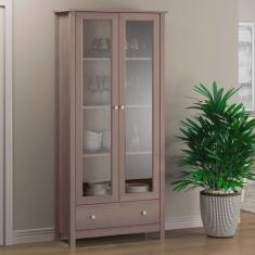 Cristaleira 2 Portas 1 Gaveta Ditália E-954