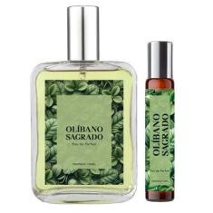 Perfume Olíbano Sagrado Mulher 100Ml + Roll On 10Ml Natural - Essência