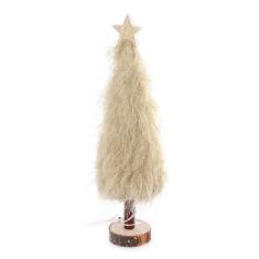 Árvore De Natal De Mesa Albero Com 12 Leds À Pilha 10X37Cm