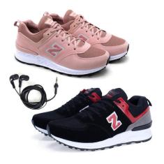 Kit 2 Tênis Feminino Academia Fitness + Fone de Ouvido Fio - Rede Carn