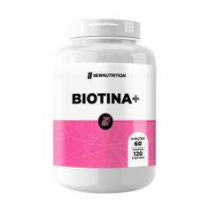 Biotina Plus 120 Cápsulas NewNutrition Sabor: Sem Sabor