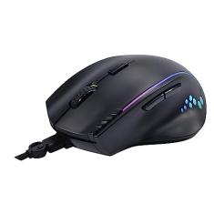 MOUSE COM FIO MOUNT CL-MM386 PRETO/LED / 7200DPI 1,5M CLANM