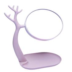 Árvore Porta Jóias Pendurar Bijuteria Espelho Dupla Face