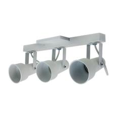Trilho 36cm Com 3 Spots Par20 Alumínio E27 - I9LED, Branca