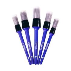 Kit 5 Pincéis Para Detalhamento Automotivo Interno - Vonixx