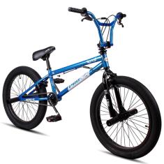 Bicicleta BMX Aro 20 Pro-X Serie 10 Rotor Pedaleiras Freio U-Brake Pneu Balão-Unissex