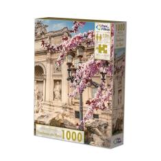 Pais & Filhos | Quebra‑Cabeça Fontana di Trevi 1000 Peças | Desafio Mental, Relaxamento & Lazer para Adultos e Famílias | Alto Encaixe & Impressão Nítida
