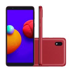 SMARTPHONE Samsung Galaxy A01 Core 32GB DUAL CHIP Tela Infinita de 5.3 Câmera Quad-Core 