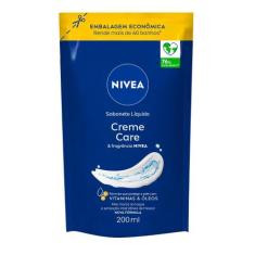 Sabonete Líquido Nivea Creme Care Refil 200ml, 1, 200ml