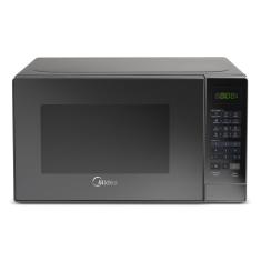 Forno Micro-ondas Midea 20 Litros 700W Prata com porta Espelhada MRAE21 127V