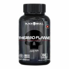 Thermo Flame Hardcore Termogênico - 60 Tablets - Black Skull