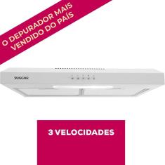Depurador e Exaustor de ar Slim 60 Cm Branco Suggar