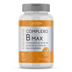 Complexo B Max - 60 Cápsulas - Lauton Nutrition