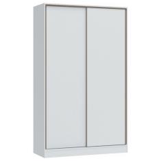 Guarda Roupa Modulado 2 Portas de Correr 2 Gavetas Requinte Branco Line