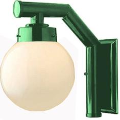 Arandela Externa com Globo Verde 32cm Solarium 210 Ideal