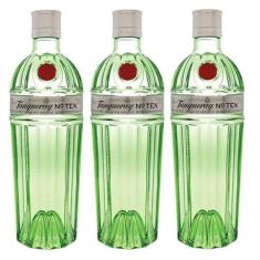 Gin Tanqueray No. Ten 750Ml - Kit Com 03 Unidades
