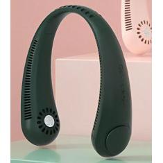 Ventilador flexível recarregável de pescoço portátil - bazar criativo,