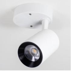 Spot Sobrepor Led 7w Para Teto E Parede Branco 6000K Branco Frio St749