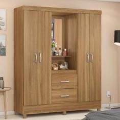 Guarda Roupa Solteiro 4 Portas 2 Gavetas Lord Demobile - Demóbile, Ame