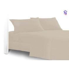 Lençol Premier Casal Padrão 3 Peças Microfibra Liso - Relíquias do Int