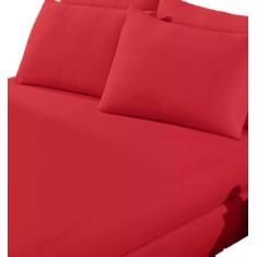 Lençol Elástico + Fronha 1,88m x 88m x 20cm - 100% Poliéster - Doce La