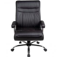 Cadeira Presidente Para Escritório Com Mola Ensacada Preto