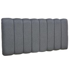 Cabeceira Cama Box Painel Casal 160 Cm Dubai W01 Chumbo