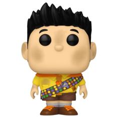 Boneco Funko POP! Disney - UP- Russel com Distintivo