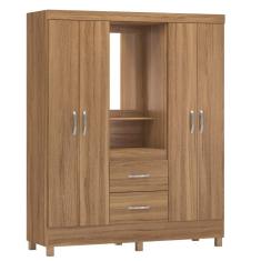 Guarda Roupa Demobile Lord Capelinha 4 Portas Amendola / Touch