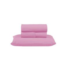 Lençol Cama de Solteiro 3 peças 300 Fios Percal 100% Algodão Cama Box 