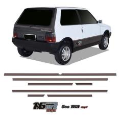 Kit Faixas Fiat Uno 1.6r Mpi 1994 Adesivos Modelo Original - SPORTINOX
