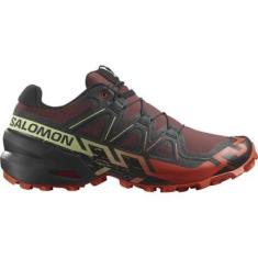 Tênis Masculino Speedcross 6 e Preto Trail Running Salomon-Masculino