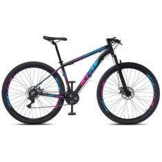 Bicicleta Aro 29 KRW Alumínio 24 Vel Freio a Disco X32-Unissex