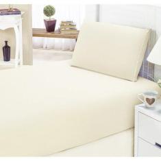 Lençol Solteiro Avulso Com Elástico Inteiro Linha Luxo Toque Macio - G