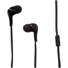 Fone de Ouvido Tipo Earphone com Cabo Flat - Comfort, One for all, Preto