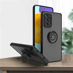Estojo magnético à prova de choque para Samsung Galaxy A52S A52 A53 A12 A23 S20 S21 FE S22 Ultra Note 20 S10E S10 S9 Plus, preto, para Samsung S21 FE